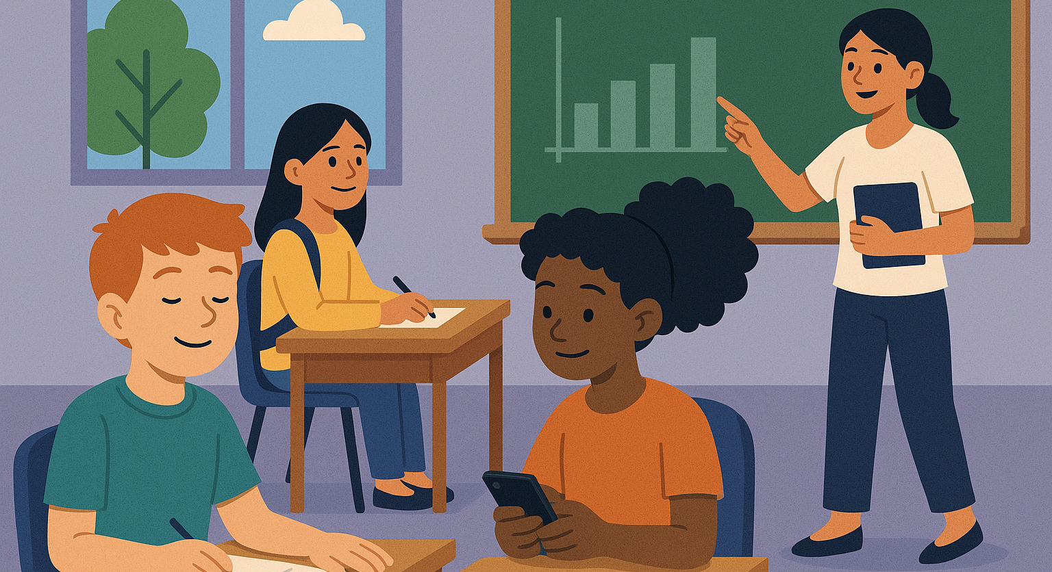 Students breaking out of same-pace learning